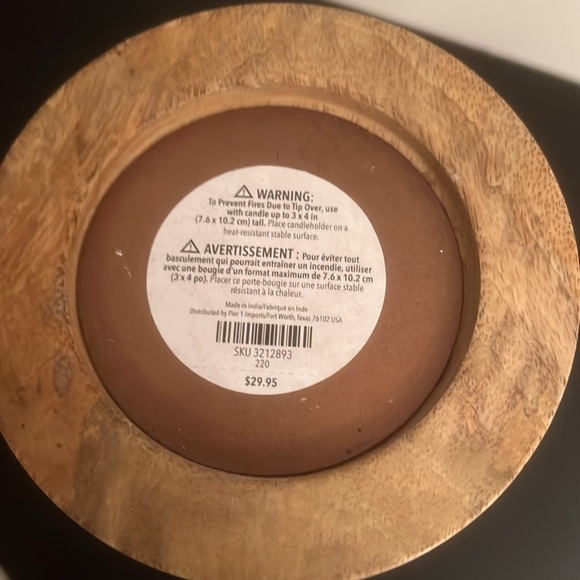 Candle holder. Set of 2 - Picture 2 of 6